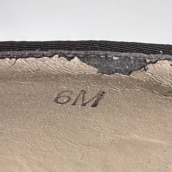 Vintage VAN ELi East Pumps Sz 6M Brown with 3 See-Through Stripes - Picture 7 of 12